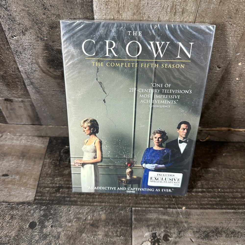 NEW** The Crown - Complete Fifth Season 5 (DVD, 2023) 4 disc set Sealed